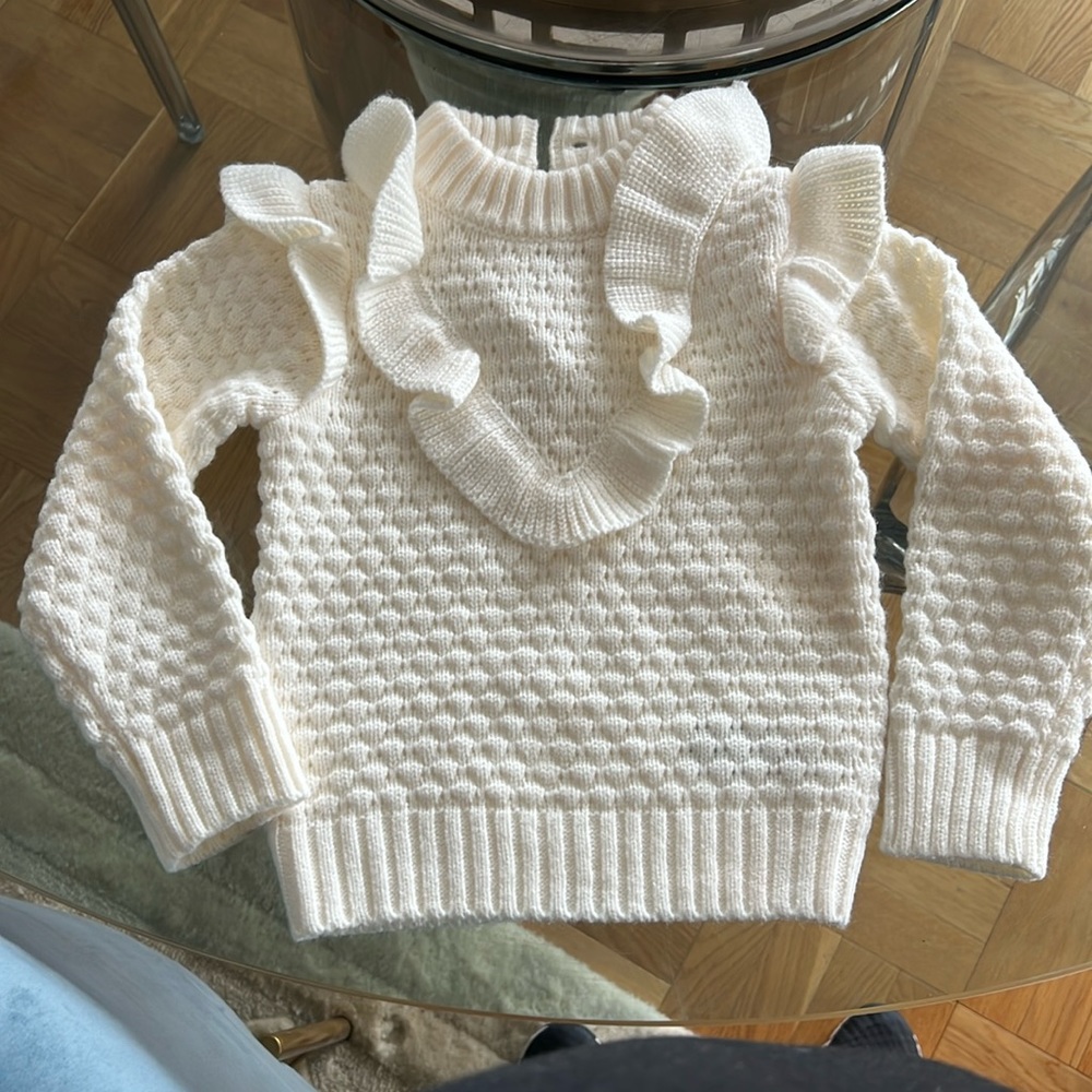 Janie and Jack cable knit sweater